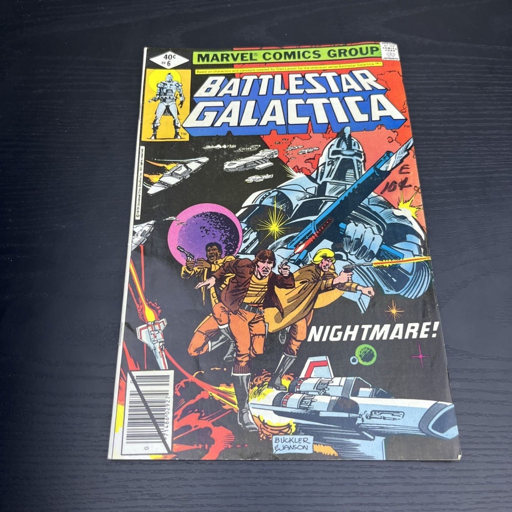 Battlestar Galactica #6 Marvel Comics 1979 Bronze Age Sci Fi Comic